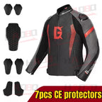 Men's All-Weather Waterproof PU Leather Motorcycle Jacket CE — product photo 2 of 6