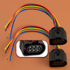 2Pcs 6Pin Car Auto Taillight Lamp Socket Plug — main product photo