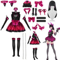 GAME Overwatch DVa Song Hana Night Phantom Cosplay — main product photo