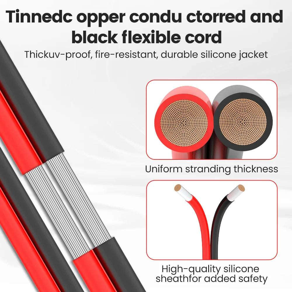 CONEPY 5M 2Pin Silicone Cable 16AWG 18AWG 20AWG — product photo 4 of 6