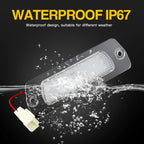 2x LED License Plate Lights for Maserati 4200 — product photo 3 of 6