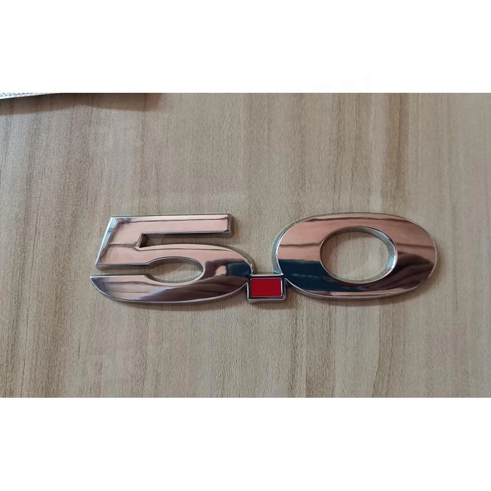 1Pc 3 D 5.0 Emblem Discharge Label Sided — product photo 5 of 6