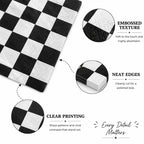 Black And White Plaid Napkin Happy Birthday Party — product photo 4 of 6