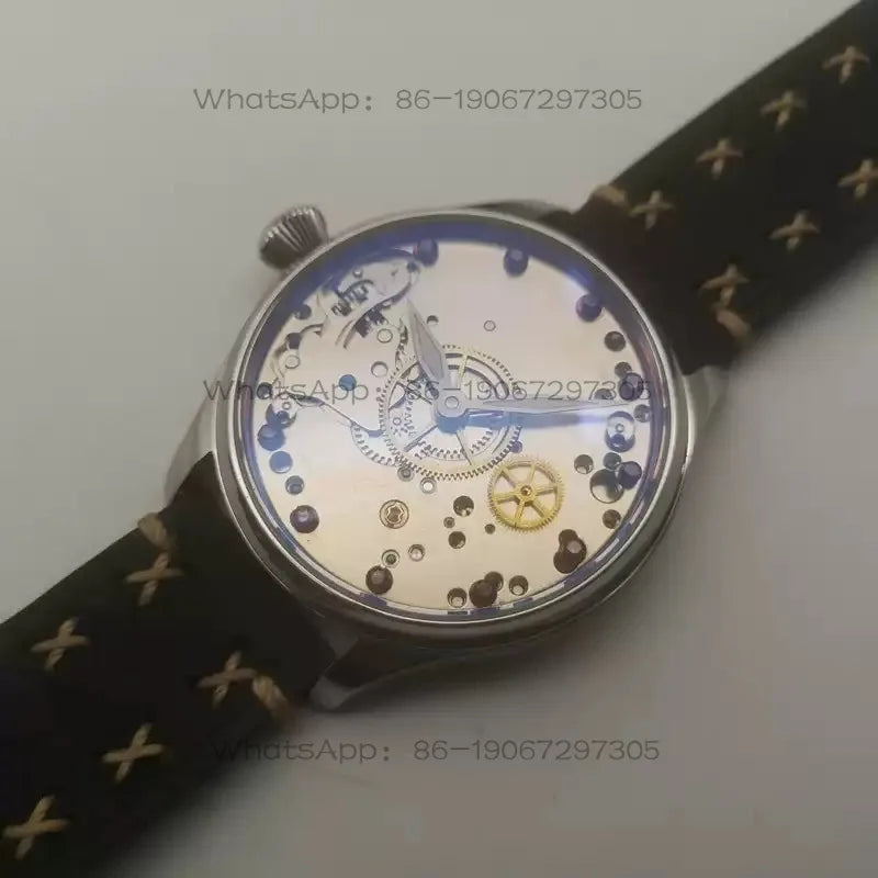 Manual mechanical movement watch personalized trend gear rotation — main product photo