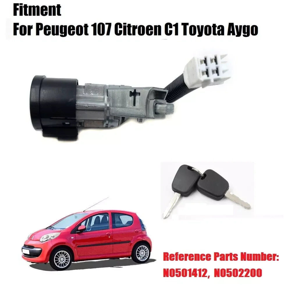 Car Ignition Lock Set With 2 Keys For — product photo 6 of 6