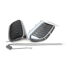 Front Kidney Grille Racing Grill Upper Bumper Radiator — product photo 4 of 6