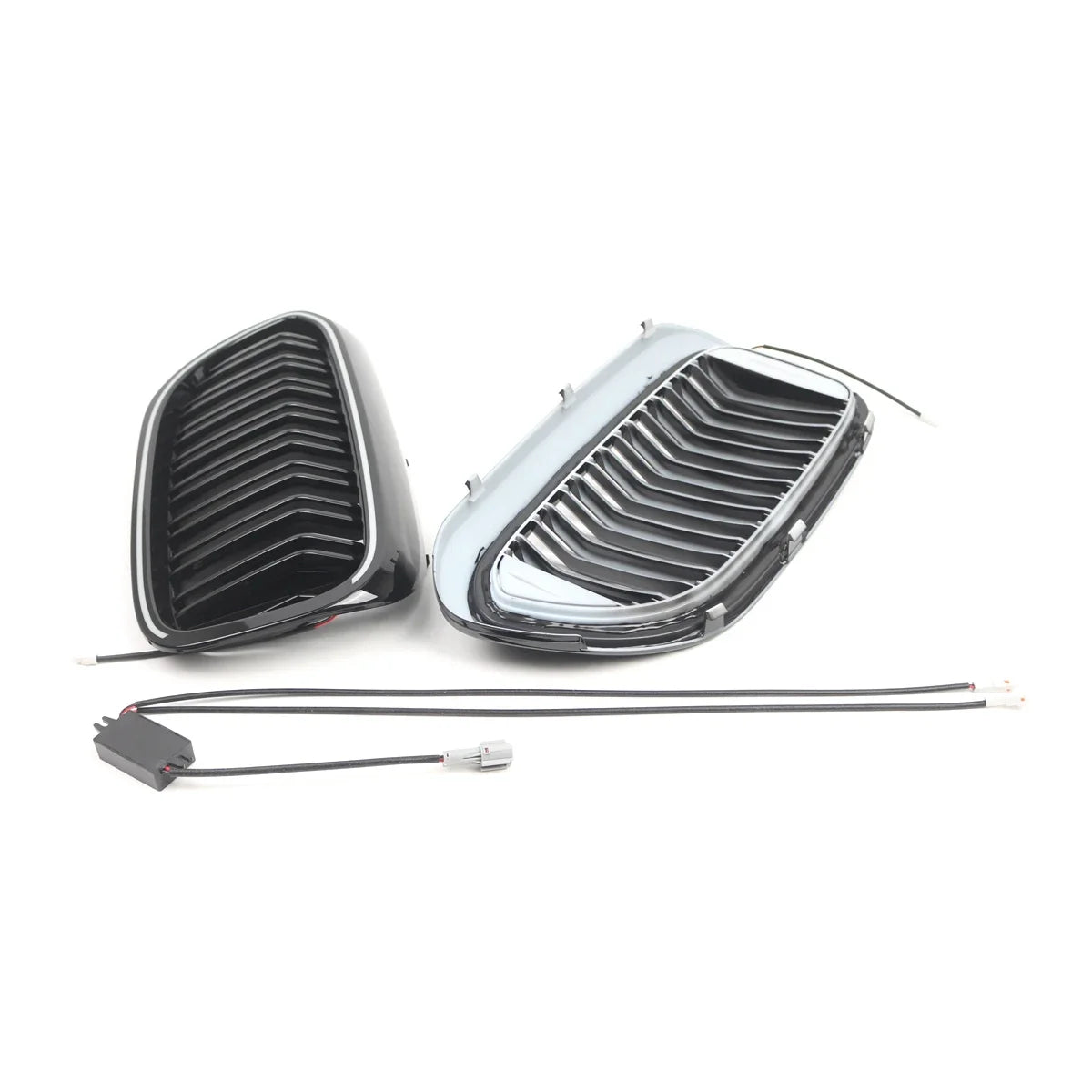 Front Kidney Grille Racing Grill Upper Bumper Radiator — product photo 4 of 6