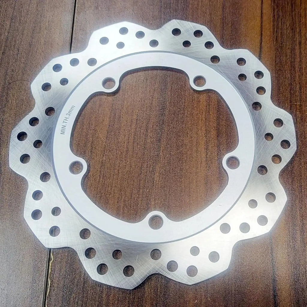 Rear Brake Disc Rotor 24cm Metal Motorbike Parts — product photo 5 of 6