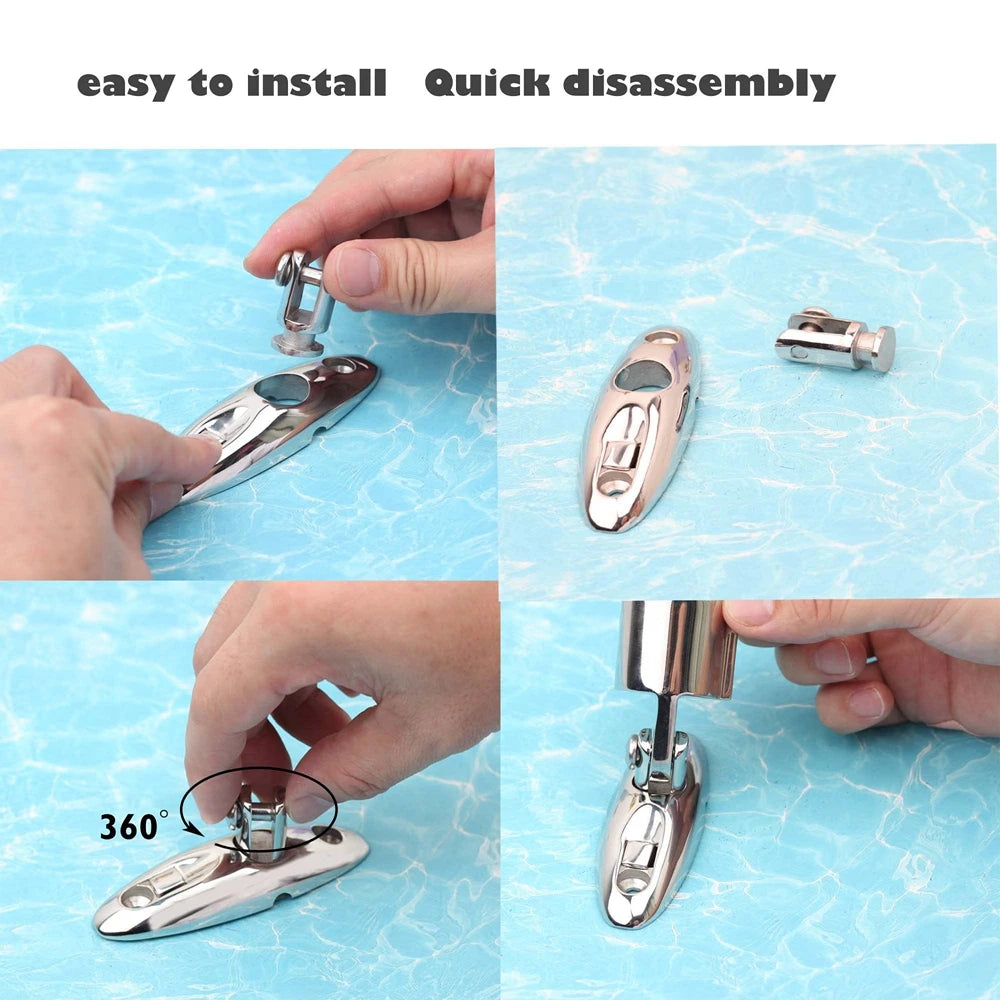 Quick Release Boat Top Deck Hinge Boat Canopy — product photo 5 of 6