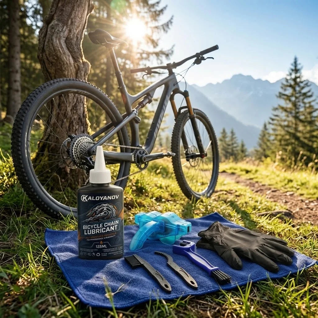 Bicycle Chain Cleaning Kit Professional Bike Maintenance Tool — product photo 5 of 6