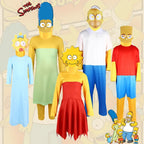 Simpsons Cosplay Costume Anime Cartoon Characer Lisa Bart — product photo 2 of 6