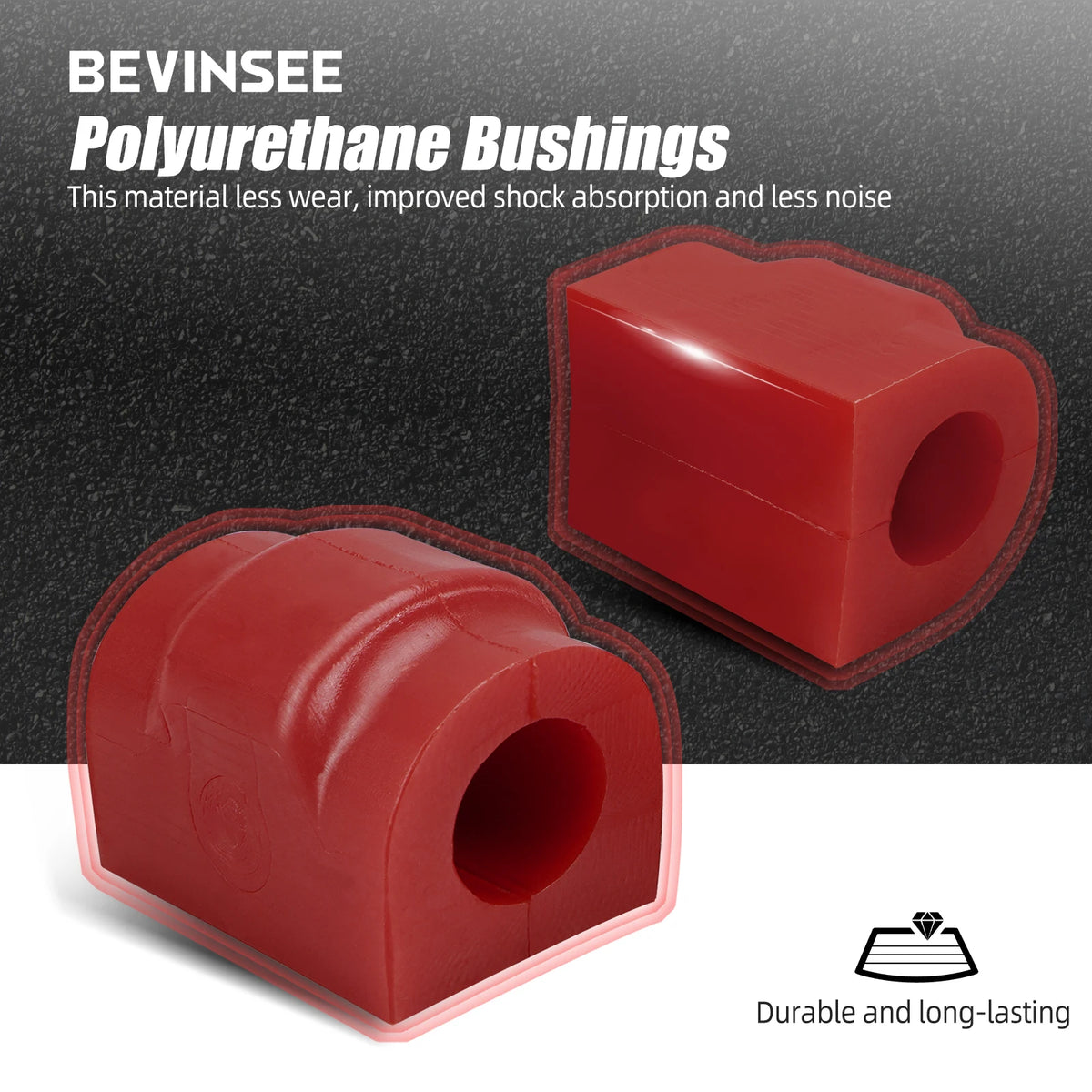 18mm Rear Sway Bar Stabilizer Poly Mounting Bushing — product photo 2 of 6