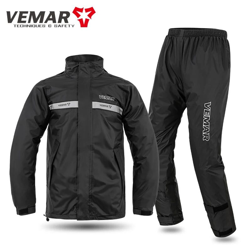 VEMAR Motorcycle Raincoat Suit Men Waterproof Motocross Raincoat — product photo 4 of 6