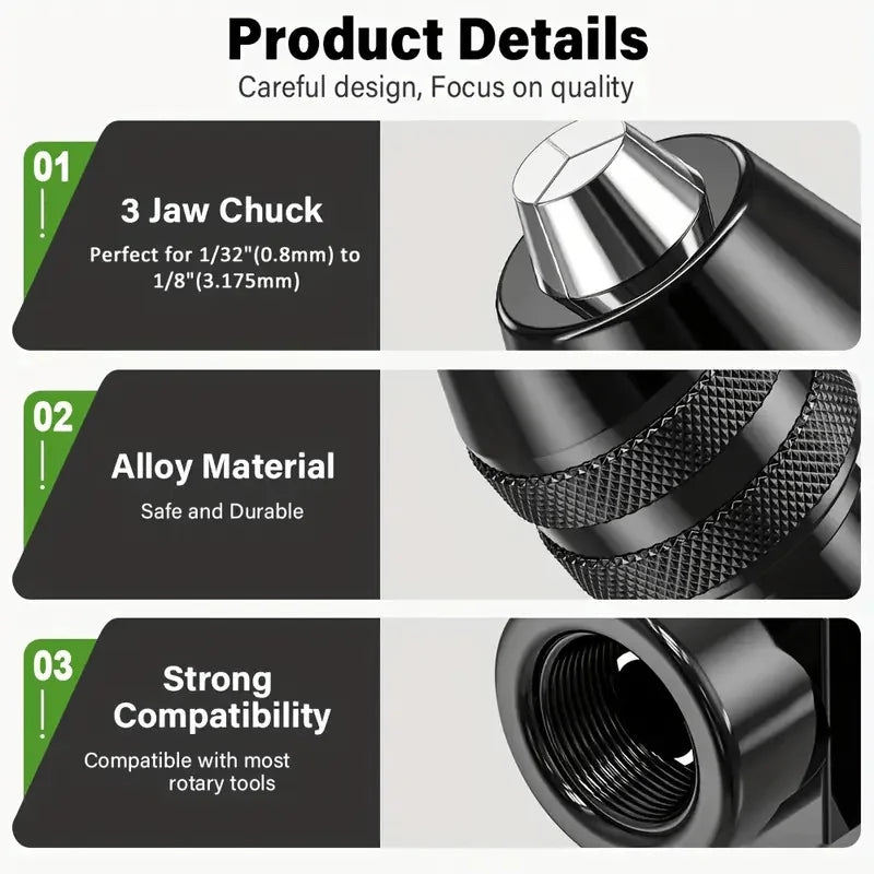 16pcs Premium Rotary Tool Chuck Set — product photo 2 of 6