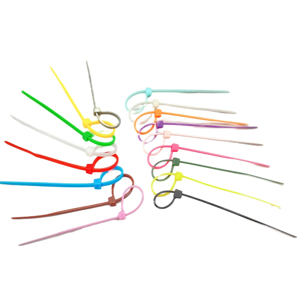 100pcs/bag 17 Color 3x100 3*100 Self-Locking Nylon Wire — product photo 5 of 5