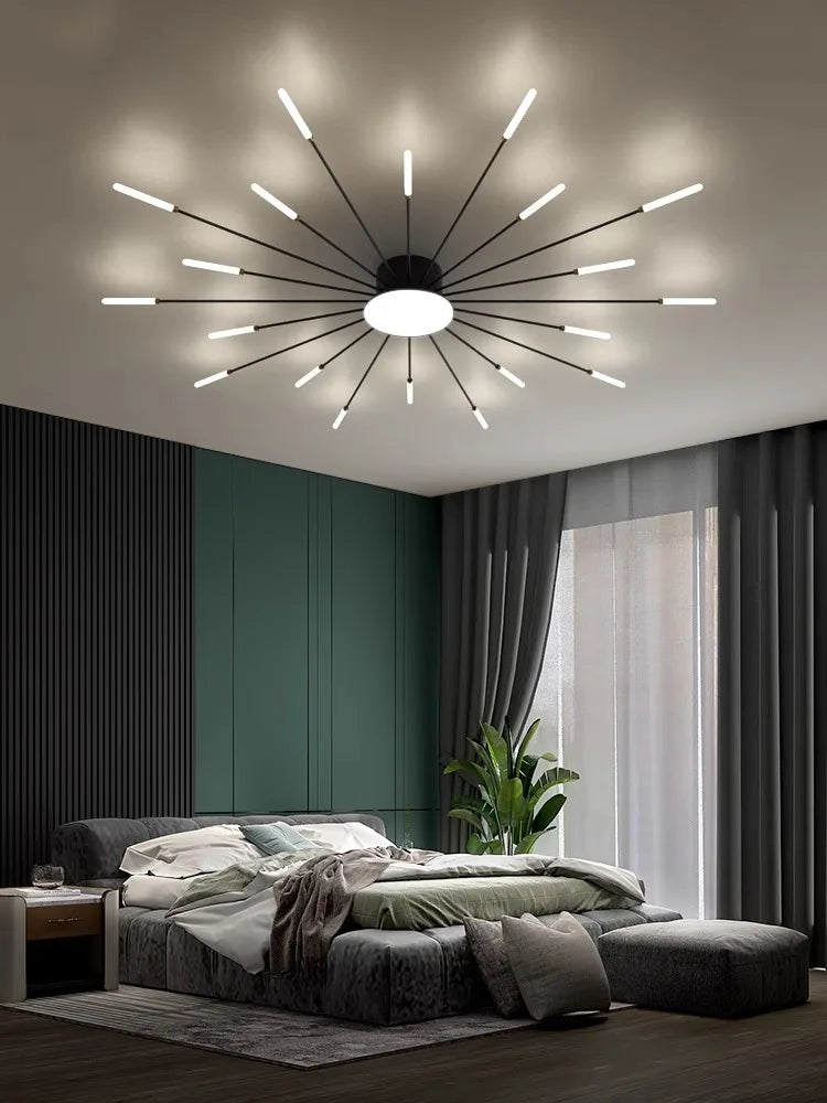 Creativity Firework Led Ceiling Lights Modern Simple Living — product photo 2 of 3