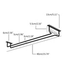 Furniture Useful Iron Wine Rack Glass Holder Hanging — product photo 6 of 6