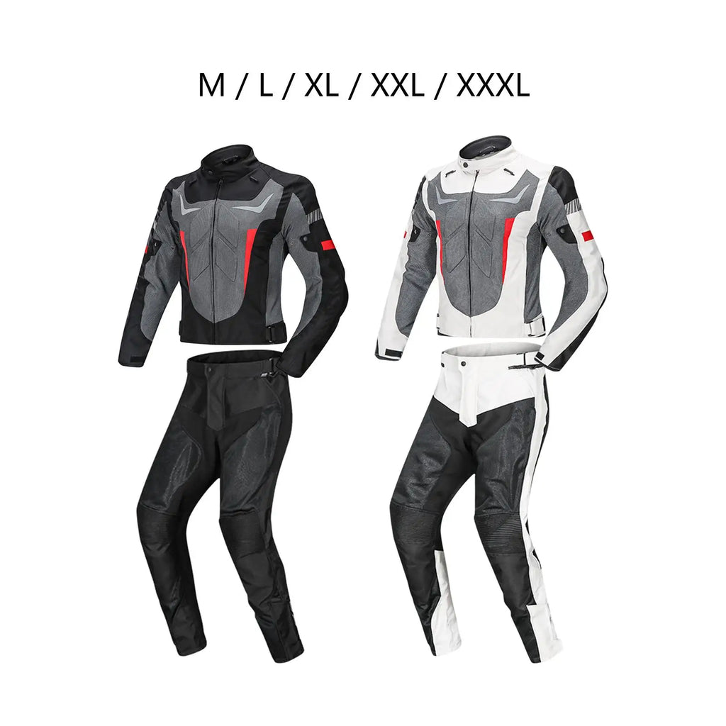 Waterproof Motorcycle Jacket Pants Racing Suit Reflective Motorbike — product photo 6 of 6