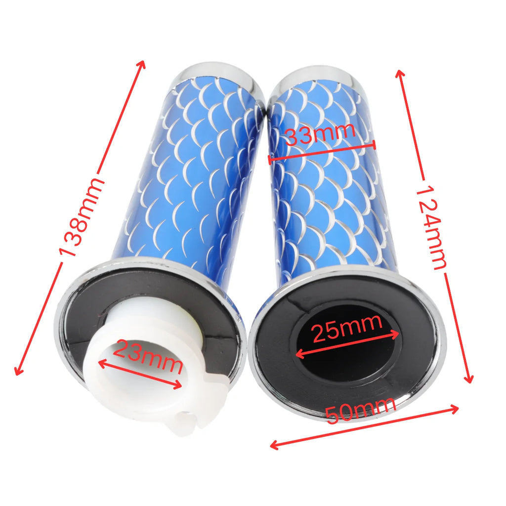 Universal 22mm Motorcycle Handlebars Grips For Kawasaki Honda — product photo 6 of 6