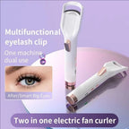2 in1 Electric Eyelash Curler Rechargeable Anti-Burn Protection — main product photo