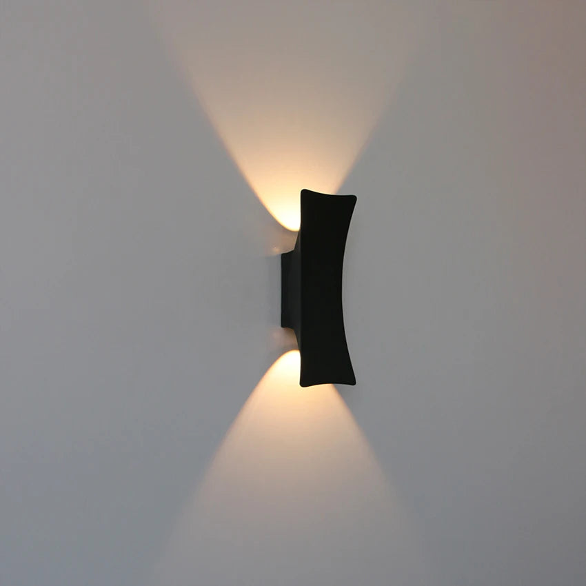 12W LED Wall Light Outdoor Waterproof Aluminum Dual — product photo 2 of 6