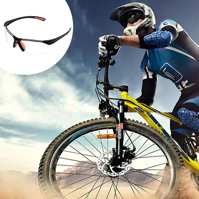 1/2pcs Riding Goggles Clear Eye Sand Prevention Windproof — product photo 2 of 6