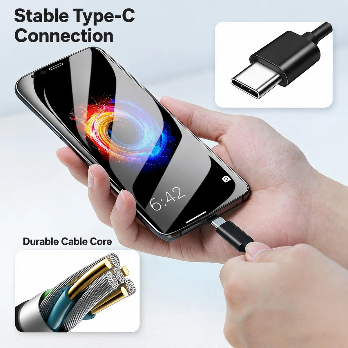 USB 3.2 Type C to A Cable 10Gbps