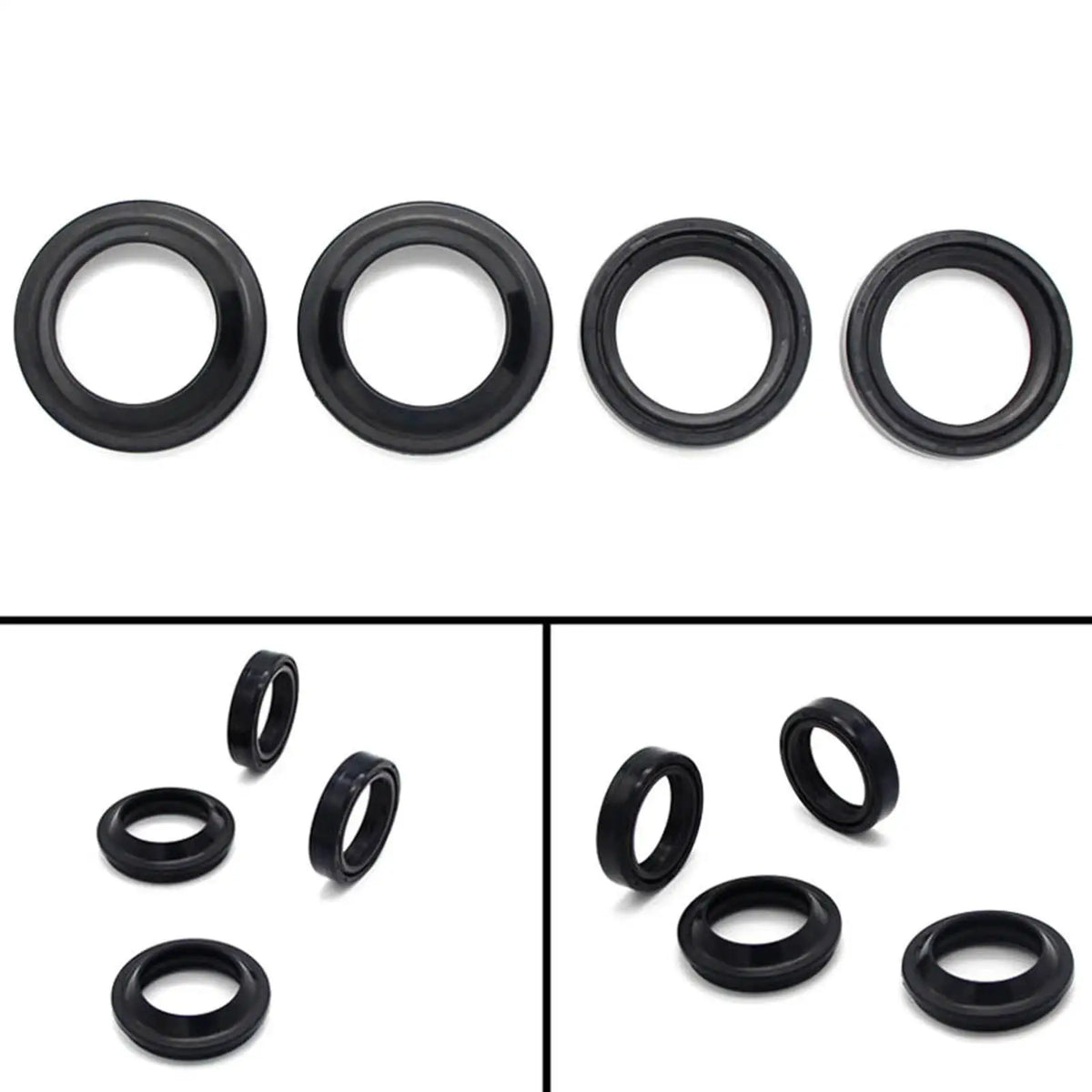 Premium Rubber Front Fork Dust Seal and Oil — product photo 4 of 6