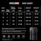 WOSAWE Women's Motorcycle Flare Pants with Knee Pads — product photo 5 of 6