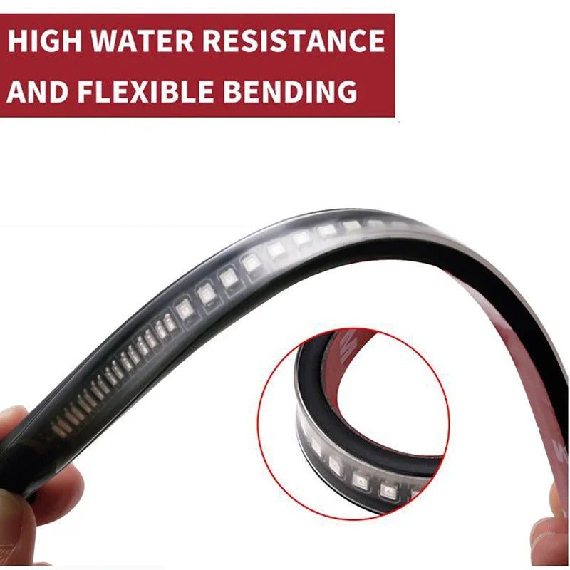 Flexible 48 LED Motorcycle Light Bar Strip Tail — product photo 3 of 6