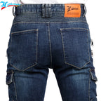 Men Motorcycle Riding Jeans Protective Pants Summer Riding — product photo 2 of 6