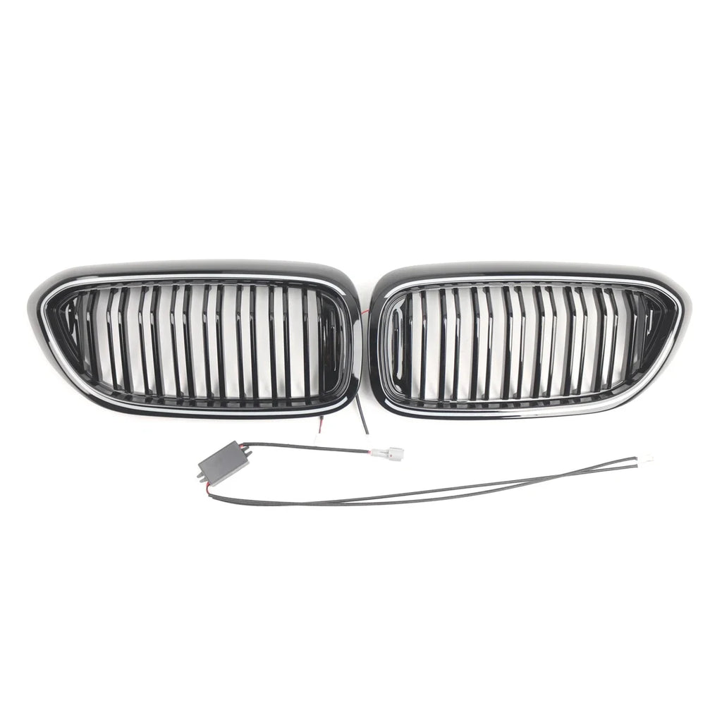 Front Kidney Grille Racing Grill Upper Bumper Radiator — product photo 5 of 6
