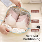 Travel Organizer Bag Large Capacity Underwear Storage Pouch — product photo 4 of 6