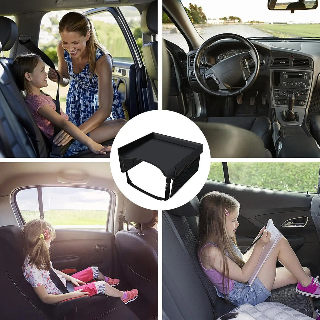 Portable Road Trip Vehicle Table Foldable Kids Adjustable — product photo 3 of 6