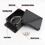 ABS Flame-Retardant Plastic Waterproof Box Black Outdoor IP67 — product photo 2 of 5