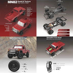 MN82 1: 12 Scale 4WD RC Pickup Truck 2.4G — product photo 2 of 6