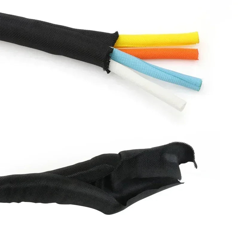 1/5m Self Closing PET Expandable Braided Sleeve Self-Closed — product photo 3 of 6