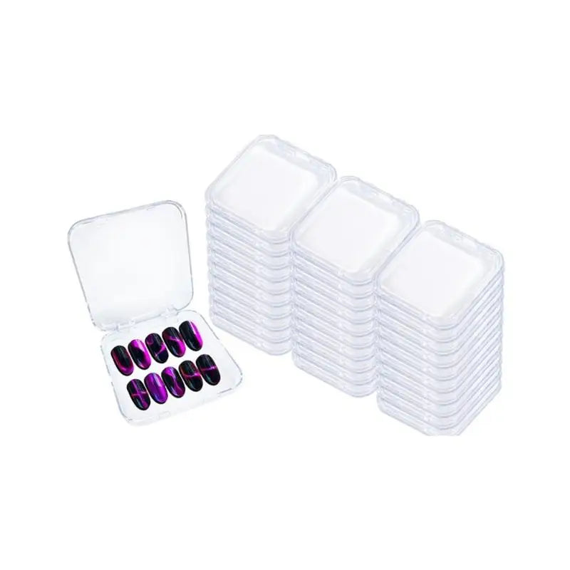 E8BD Artificial Nails Organiser Storage Box With Adhesive — product photo 4 of 6