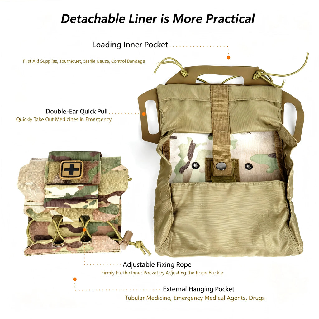 Quick‑Pull Outdoor Medical Pouch — product photo 3 of 6