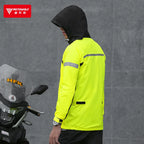 Motorcycle Rainsuit Split Raincoat Reflective Thin Windproof Waterproof — product photo 5 of 6