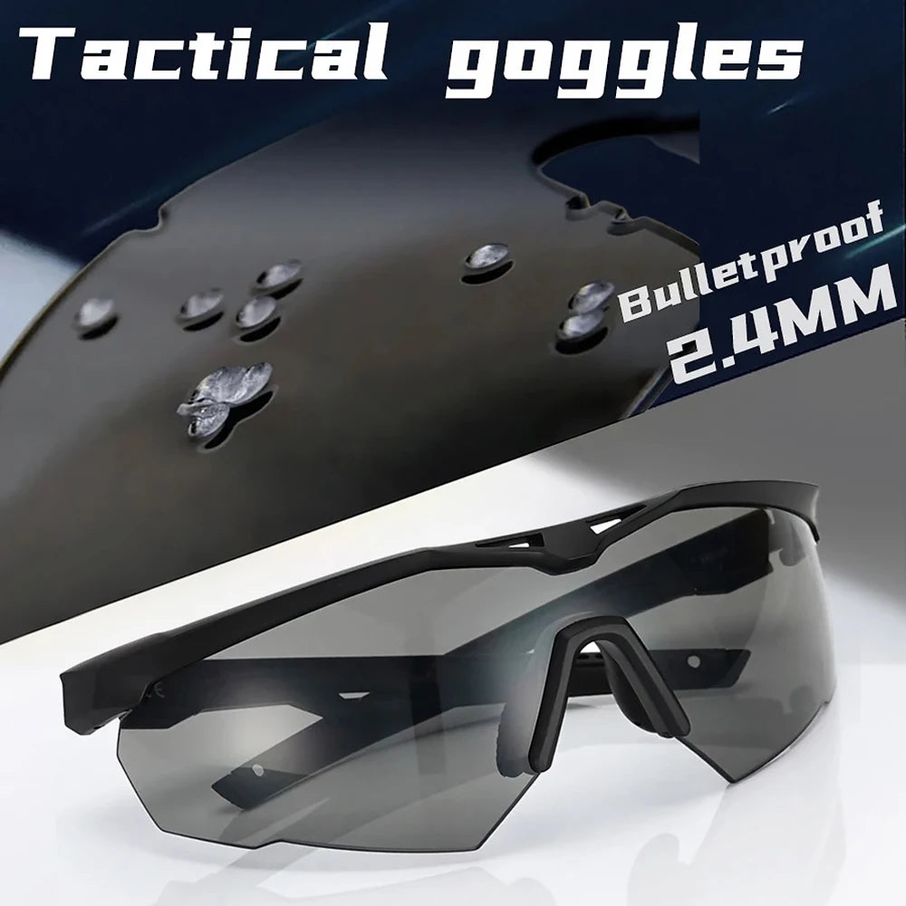 Outdoor Military Tactical Glasses UV400 Protective Glasses Air — product photo 4 of 6