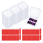 E8BD Artificial Nails Organiser Storage Box With Adhesive — main product photo