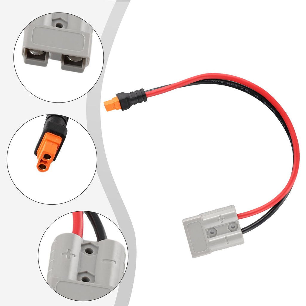 Portable Power Station Adapter Cable Materials Efficient Power — product photo 2 of 12