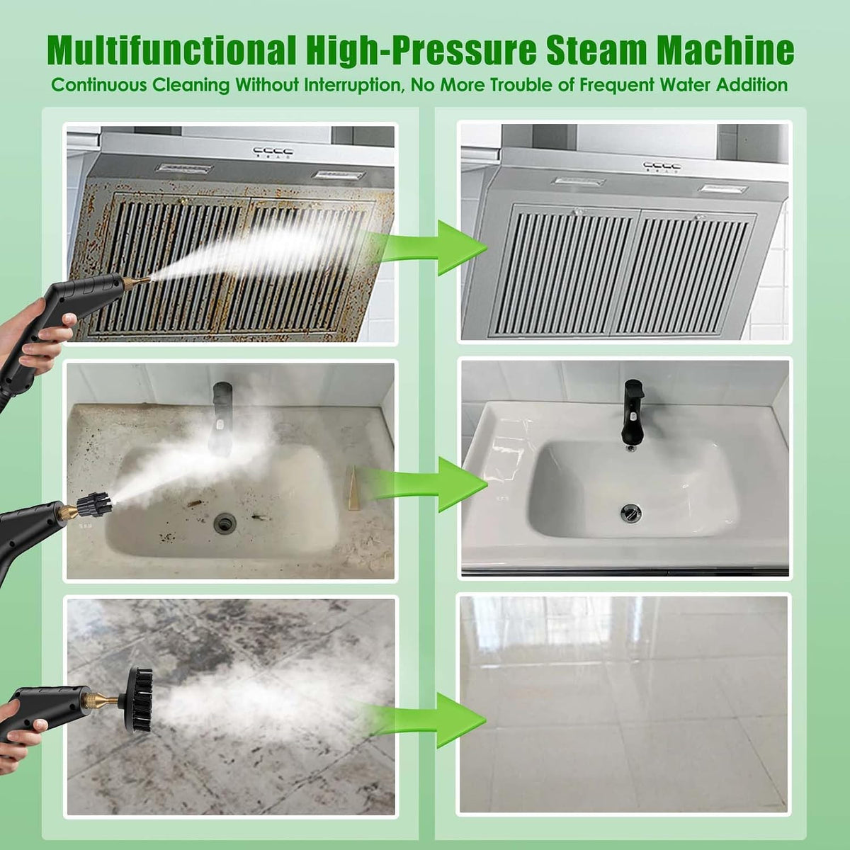 7-In-1 Handheld Steam Cleaner — product photo 3 of 12