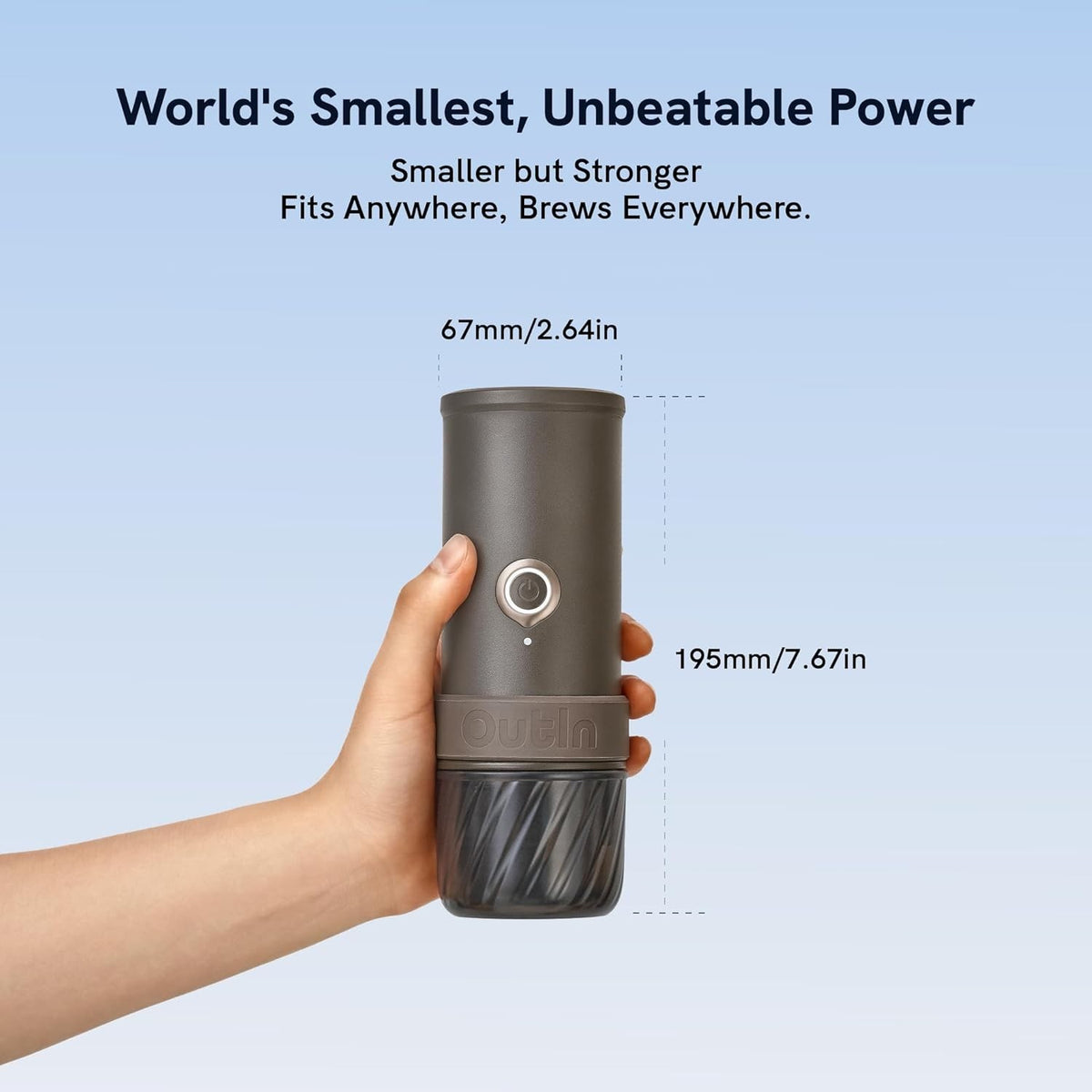 Mino Portable Electric Espresso Machine — product photo 7 of 8