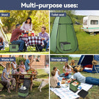 Portable Foldable Camping Toilet for Adult Large Travel — product photo 7 of 8