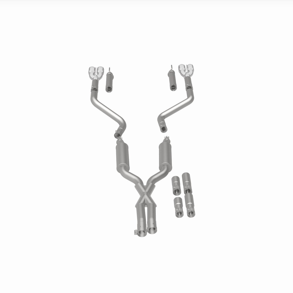 Exhaust System Kit FOR 2015-2018 Dodge Challenger — product photo 5 of 6