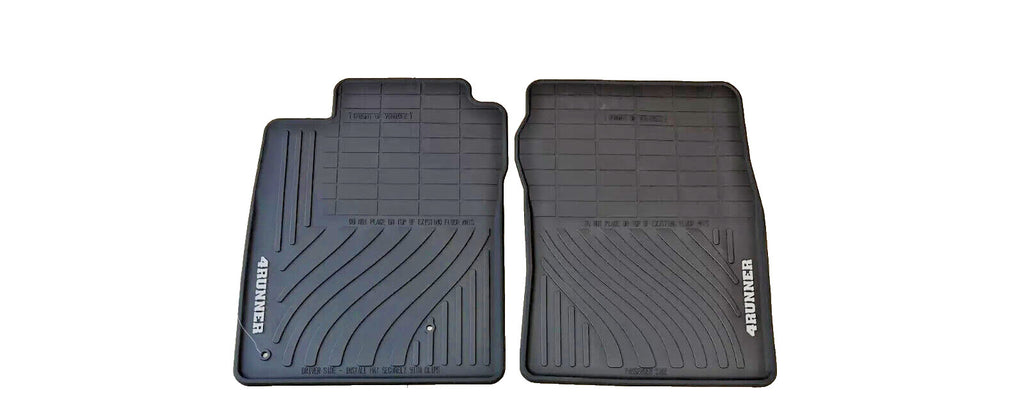 03-09 4RUNNER ALL WEATHER RUBBER FLOOR MATS 4PC — product photo 2 of 3