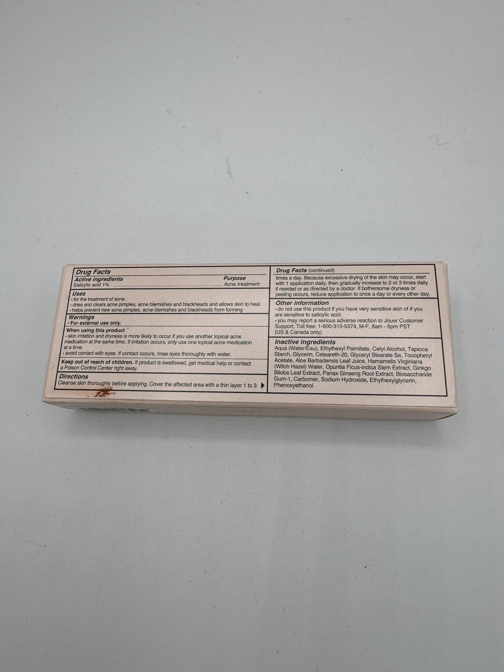JOUER ANTI-BLEMISH MATTE PRIMER Pore Refining Salicylic Acid — product photo 6 of 9