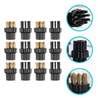 12Pcs Portable Steam Cleaner Brush Heads Durable Replacement — product photo 8 of 12